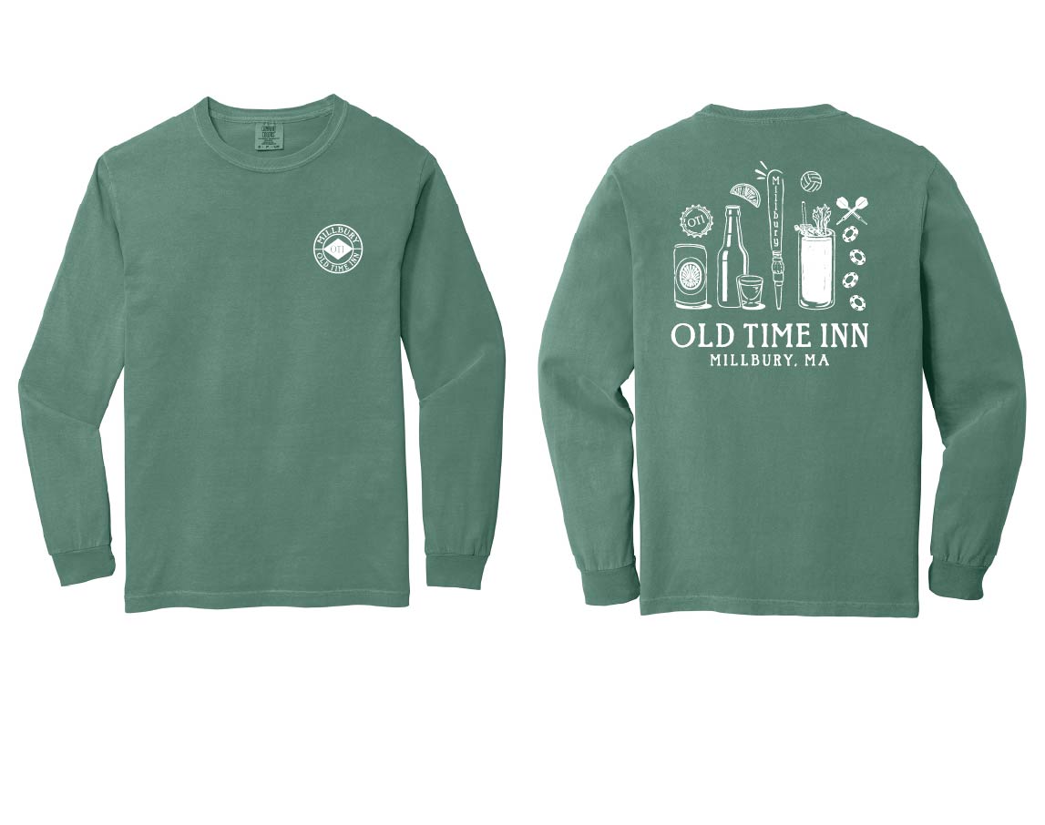 Millbury Old Time Inn: Comfort Colors Long Sleeve T-Shirt