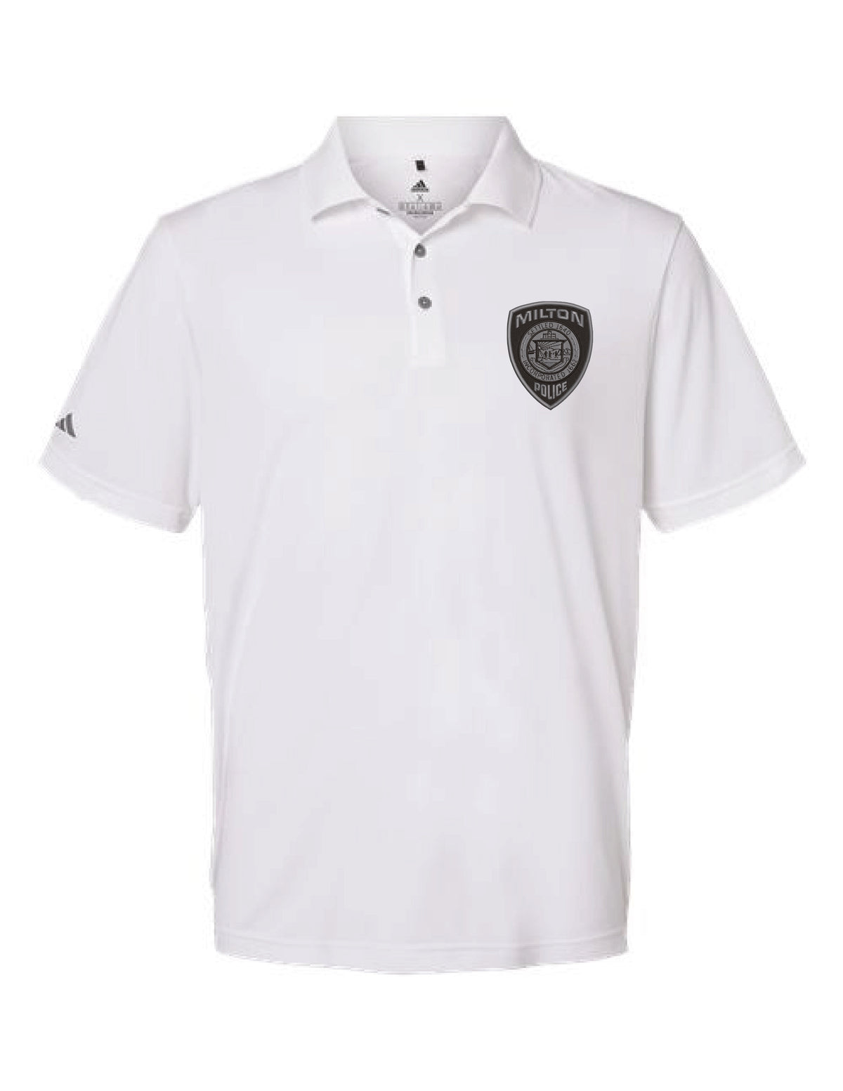 Milton Police: Adidas Men's Lightweight Performance Polo
