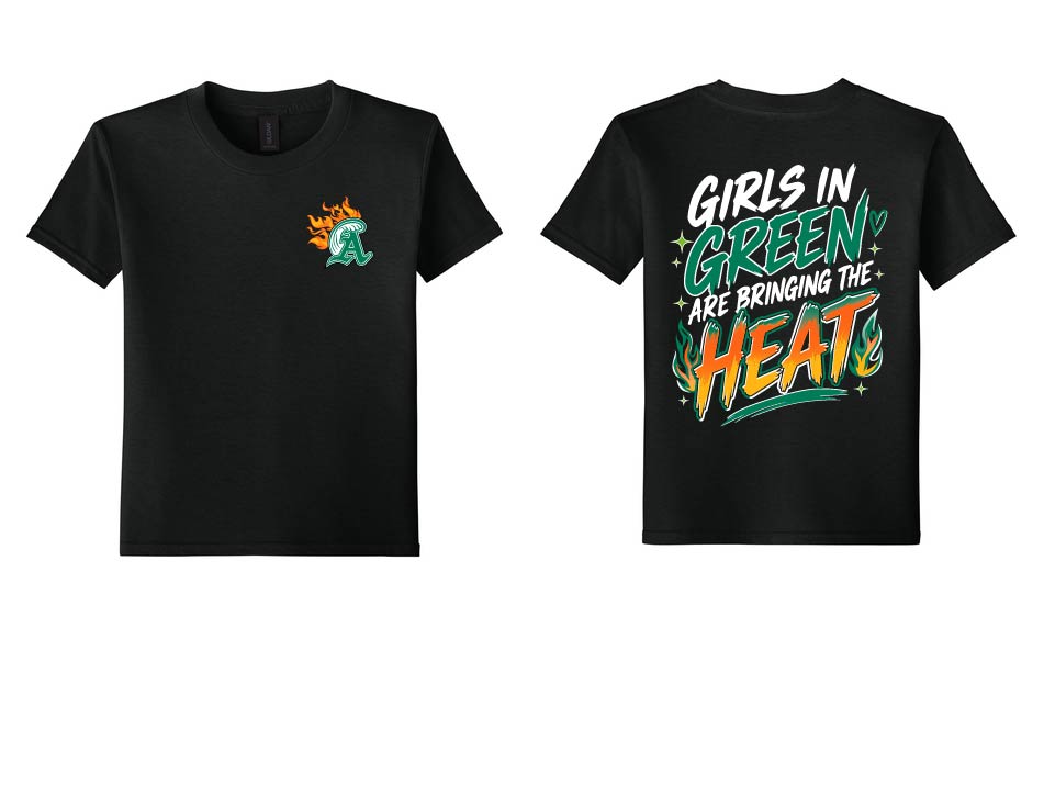 Abington Cheer: Gildan Softstyle "Bring the Heat" T-Shirt