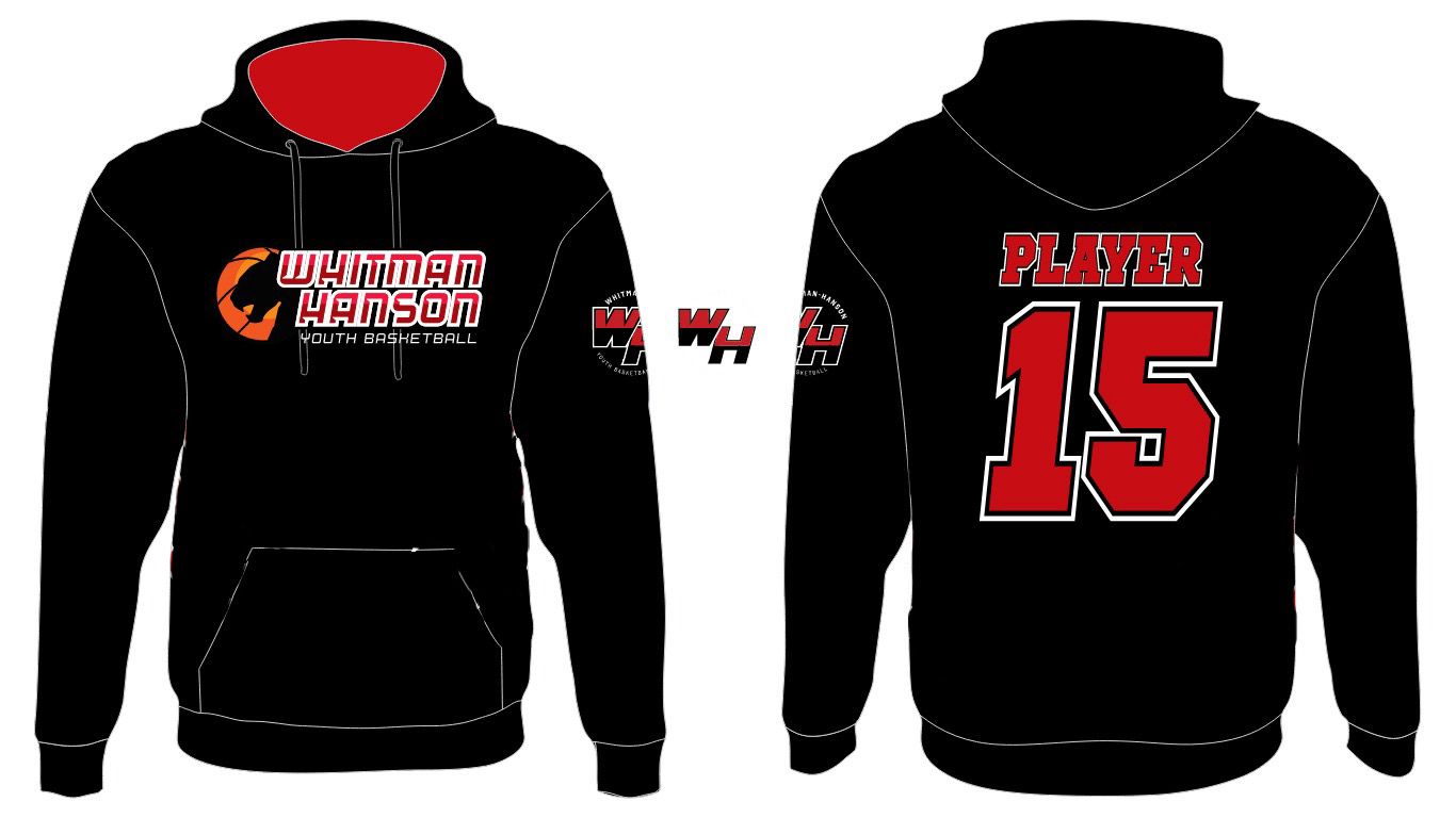 Whitman Hanson Basketball: Custom Hoodie