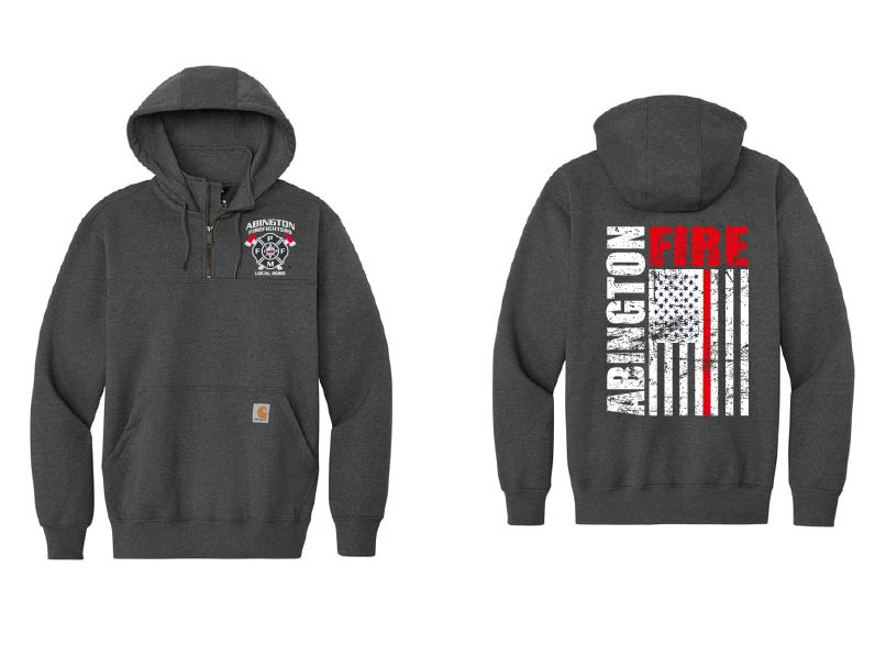 AFD: Carhartt® Rain Defender® Paxton Heavyweight Hooded Zip Mock Sweatshirt
