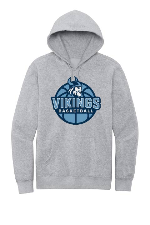 EBYBA: East Bridgewater Vikings Basketball Hooded Sweatshirt *Youth and Adult*