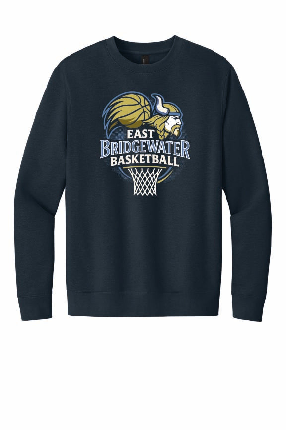 EBYBA: East Bridgewater Basketball Crewneck Sweatshirt *Youth and Adult*