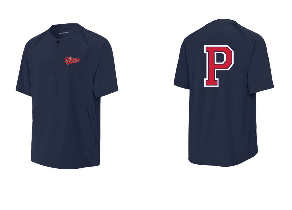 Pembroke Baseball: Short Sleeve Wind Jacket *Adult and Youth Sizes*