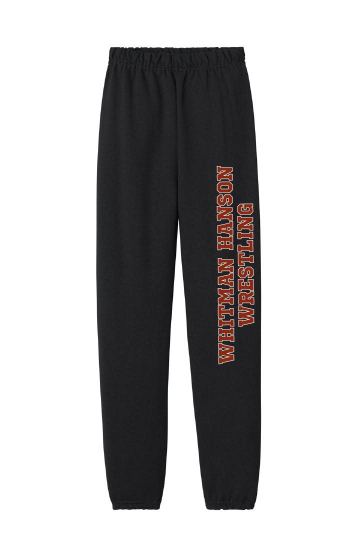Whitman Hanson Wrestling: Jerzees Jogger Pants *Adult and Youth Sizes*
