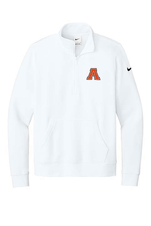 AMHS: Women's Nike Club Fleece Sleeve Swoosh 1/2-Zip