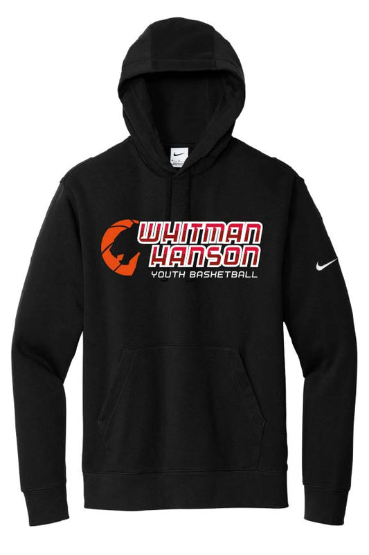 Whitman Hanson Basketball: Adult Unisex Nike Fleece Hoodie