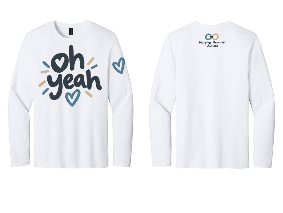 Murphy's Maneuver: "Oh Yeah" Gildan Softstyle Long Sleeve T-Shirt
