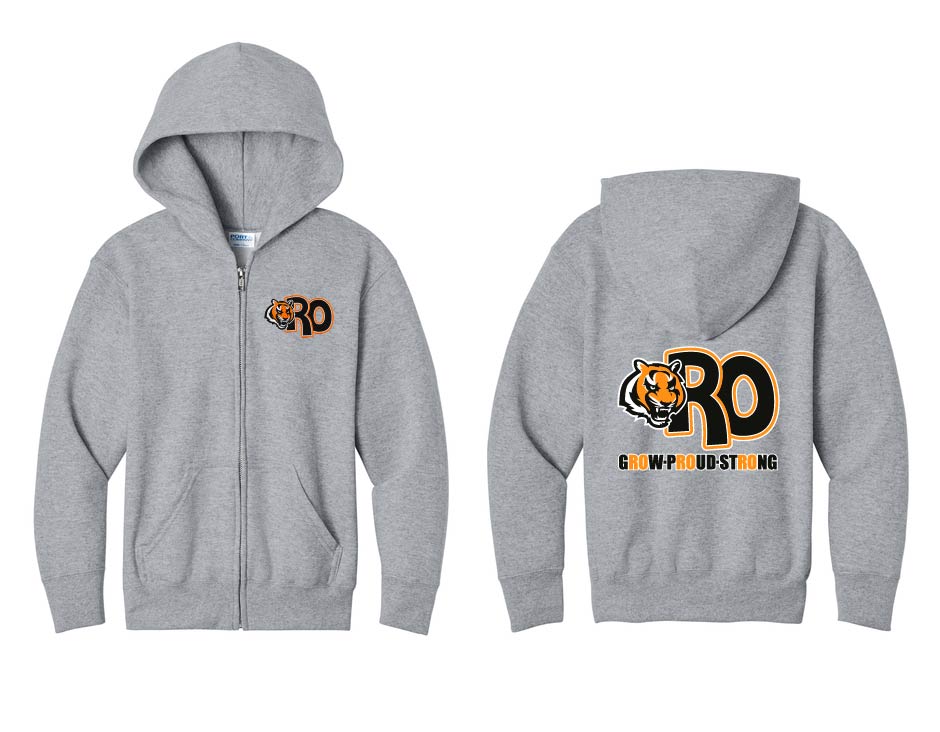 Richard Olmstead: Port and Company Full Zip Hooded Sweatshirt
