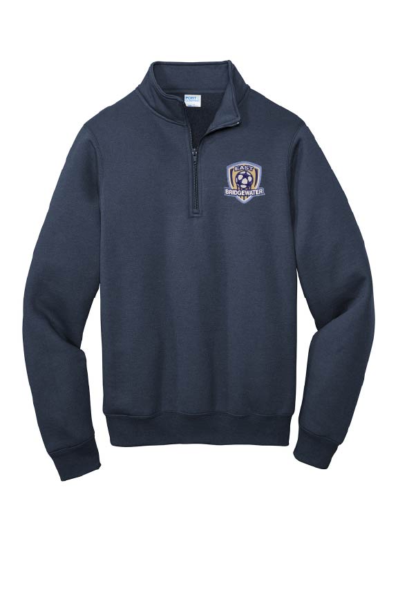 EB Soccer: Embroidered Quarter-Zip Fleece Pullover