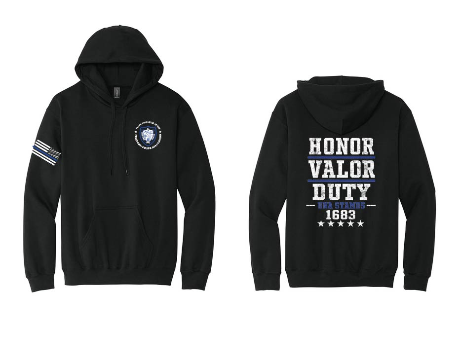 Freetown Police: Unisex Gildan Softstyle Hooded Sweatshirt