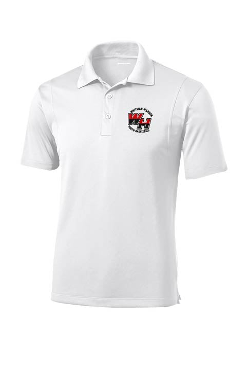 Whitman Hanson Basketball: COACHES - Men's TALL Polo Shirt