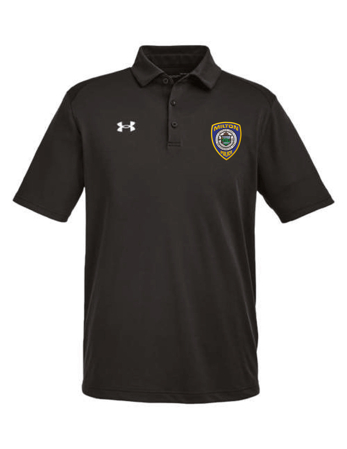 Milton Police: Under Armour Men's Tech Polo