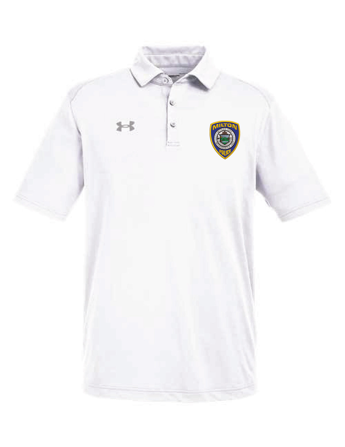 Milton Police: Under Armour Men's Tech Polo