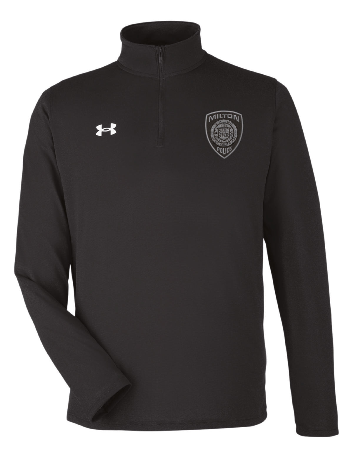 Milton Police: Under Armour Men's Tech™ Quarter-Zip Pullover