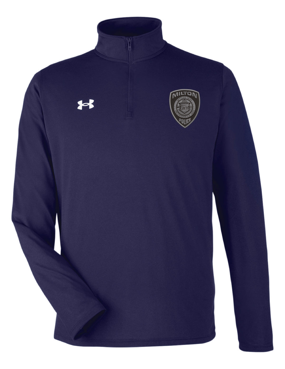 Milton Police: Under Armour Men's Tech™ Quarter-Zip Pullover