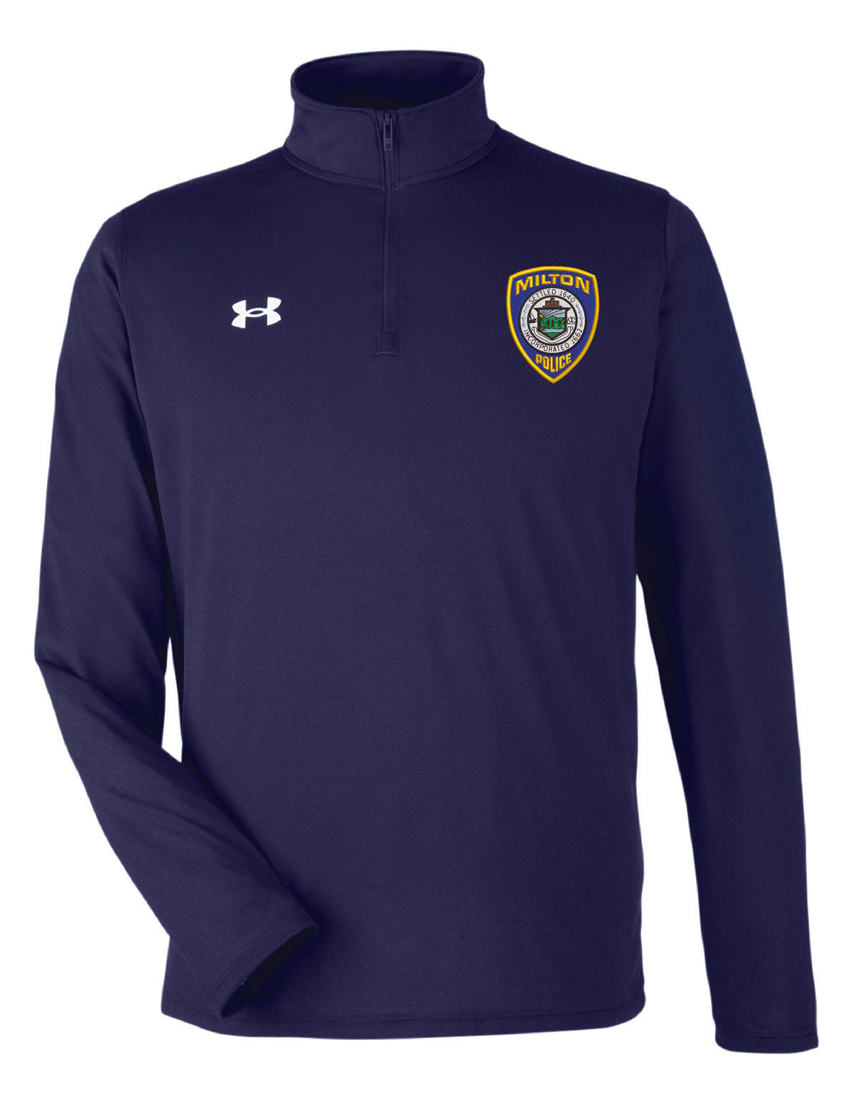 Milton Police: Under Armour Men's Tech™ Quarter-Zip Pullover