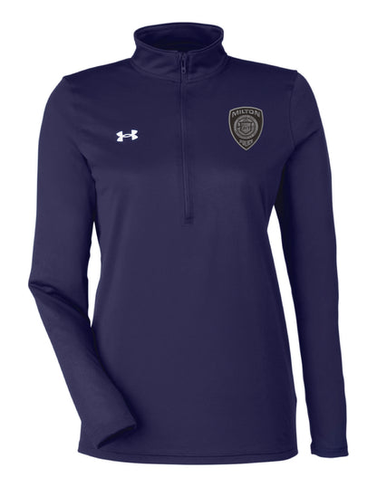 Milton Police: Under Armour Women's Tech™ Quarter-Zip Pullover