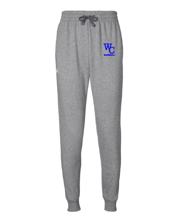 Wheaton College Baseball: Adult Under Armour Unisex Rival Fleece Joggers