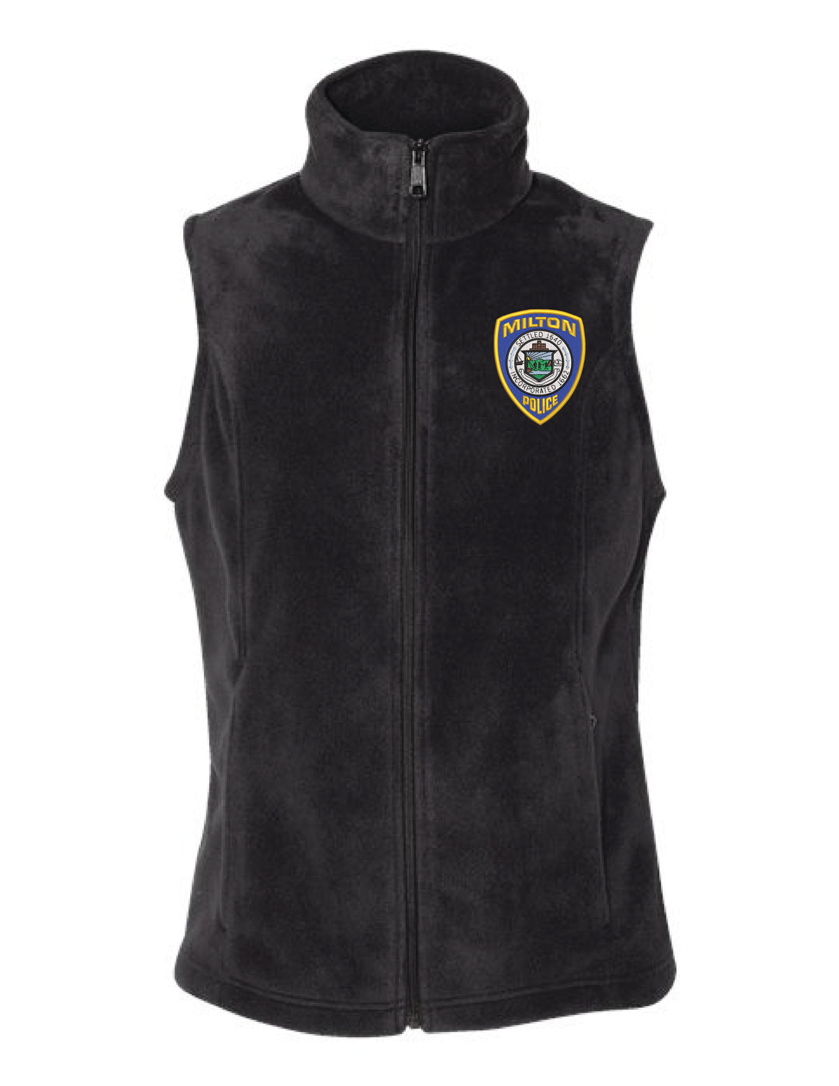 Milton Police: Columbia Brand Women's Fleece Vest
