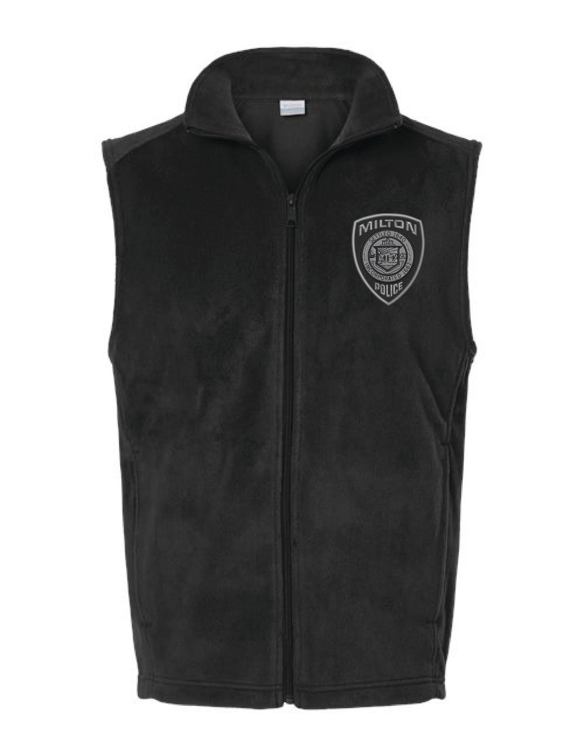 Milton Police: Columbia Brand Men's Fleece Vest