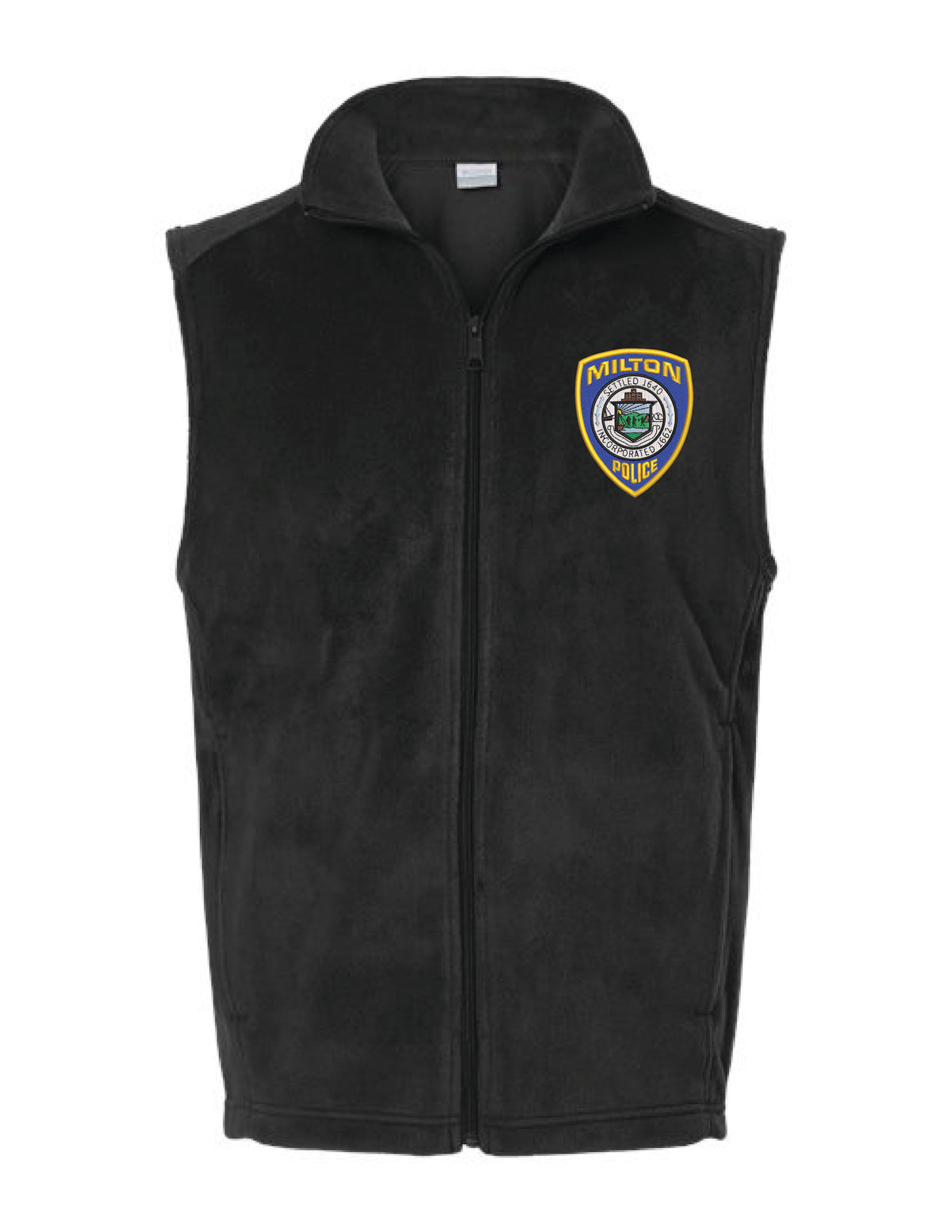 Milton Police: Columbia Brand Men's Fleece Vest