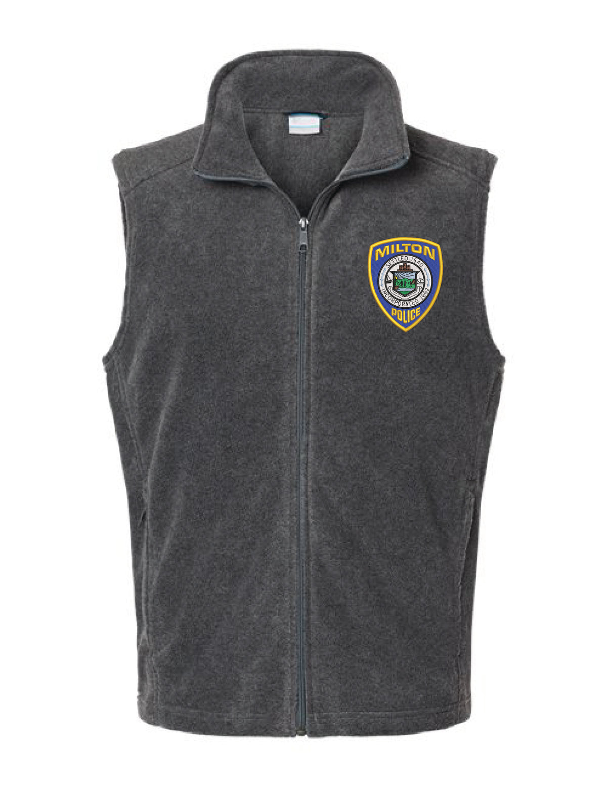 Milton Police: Columbia Brand Men's Fleece Vest