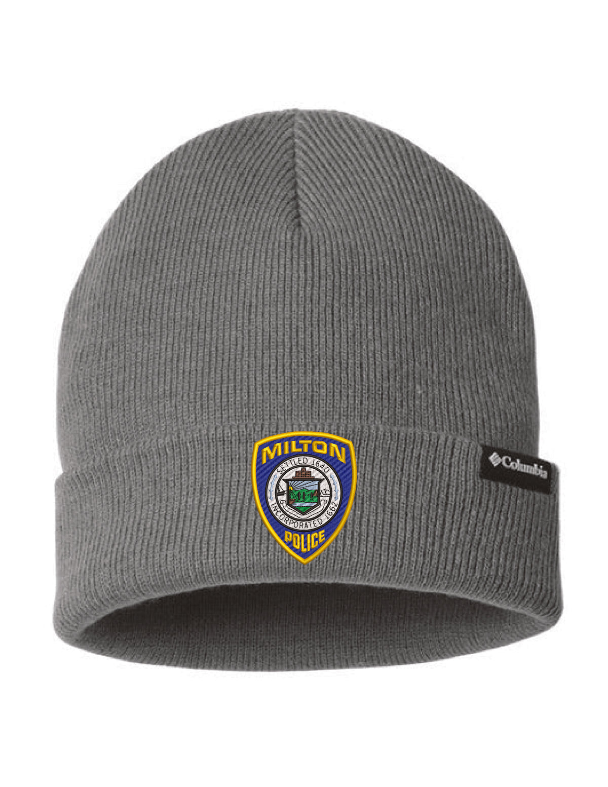 Milton Police: Columbia-Brand City-Trek Heavyweight Beanie