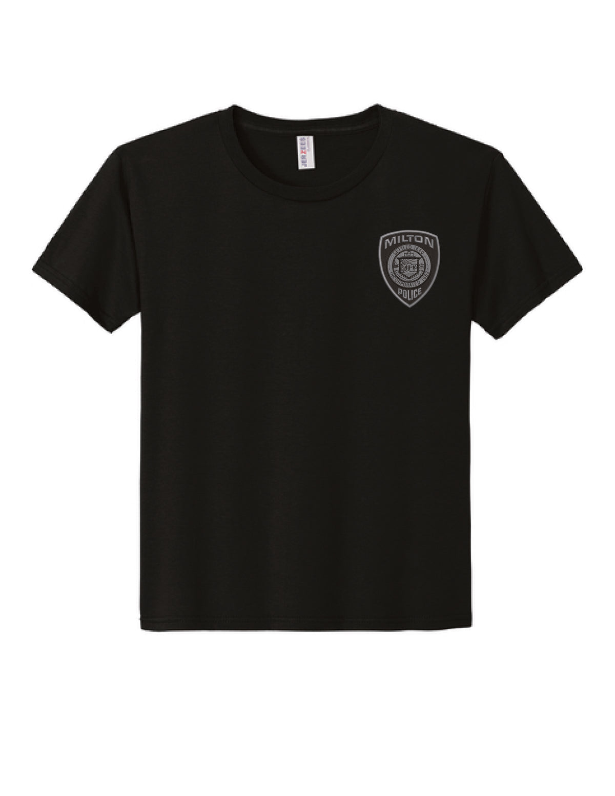 Milton Police: Youth Jerzees Cotton T-Shirt