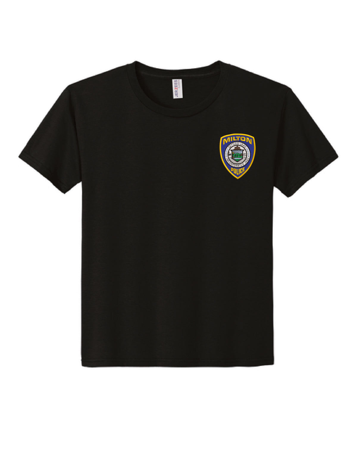 Milton Police: Youth Jerzees Cotton T-Shirt