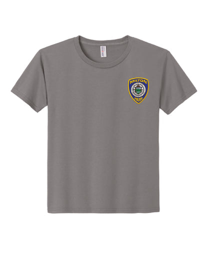Milton Police: Youth Jerzees Cotton T-Shirt