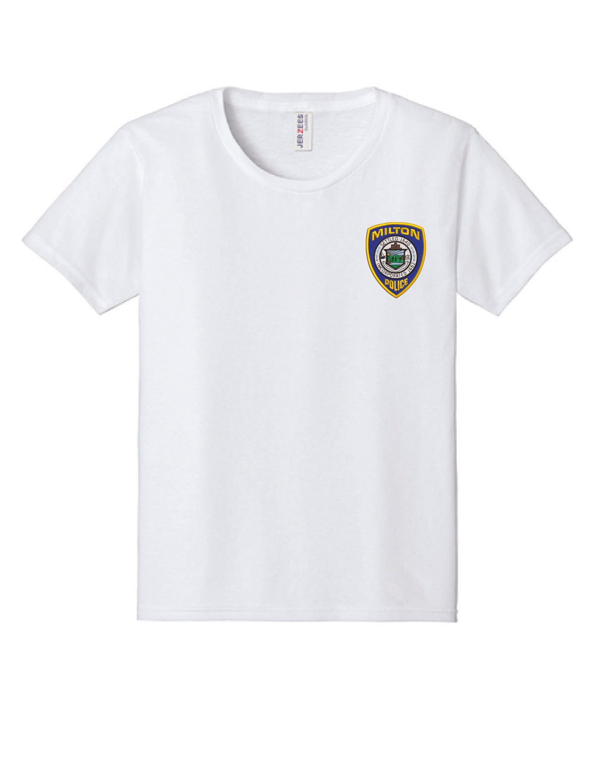 Milton Police: Youth Jerzees Cotton T-Shirt