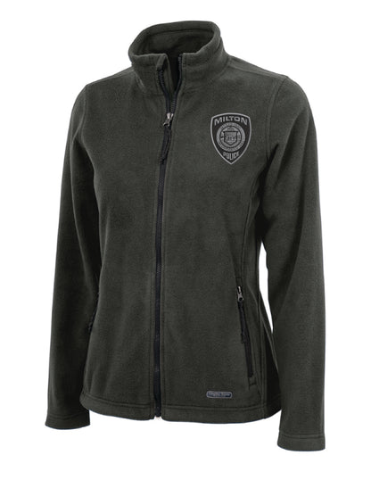 Milton Police: Charles River Women's Full Zip Fleece Jacket
