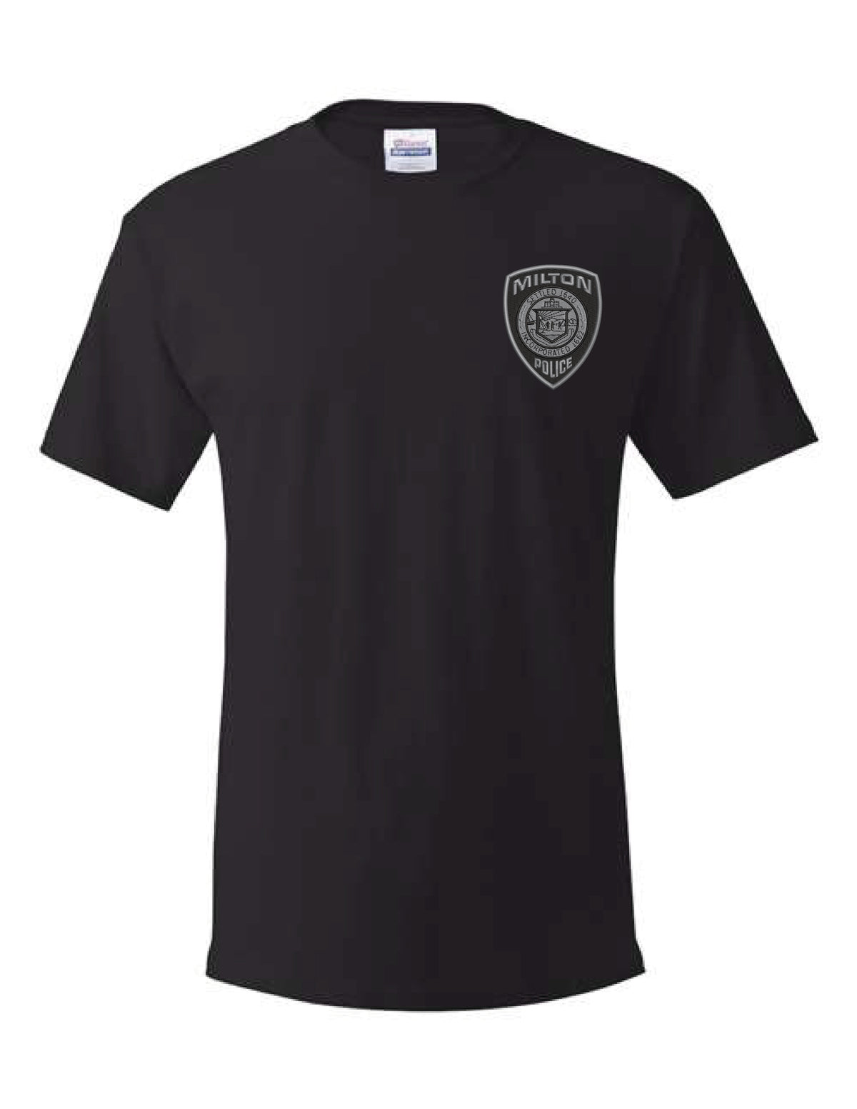 Milton Police: Hanes Adult Unisex T-Shirt
