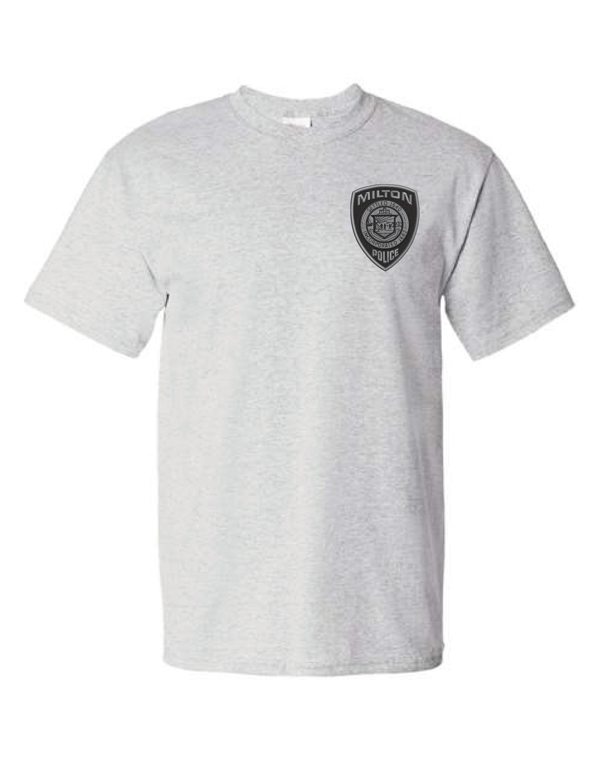 Milton Police: Hanes Adult Unisex T-Shirt