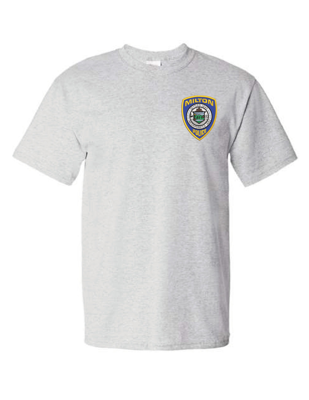 Milton Police: Hanes Adult Unisex T-Shirt