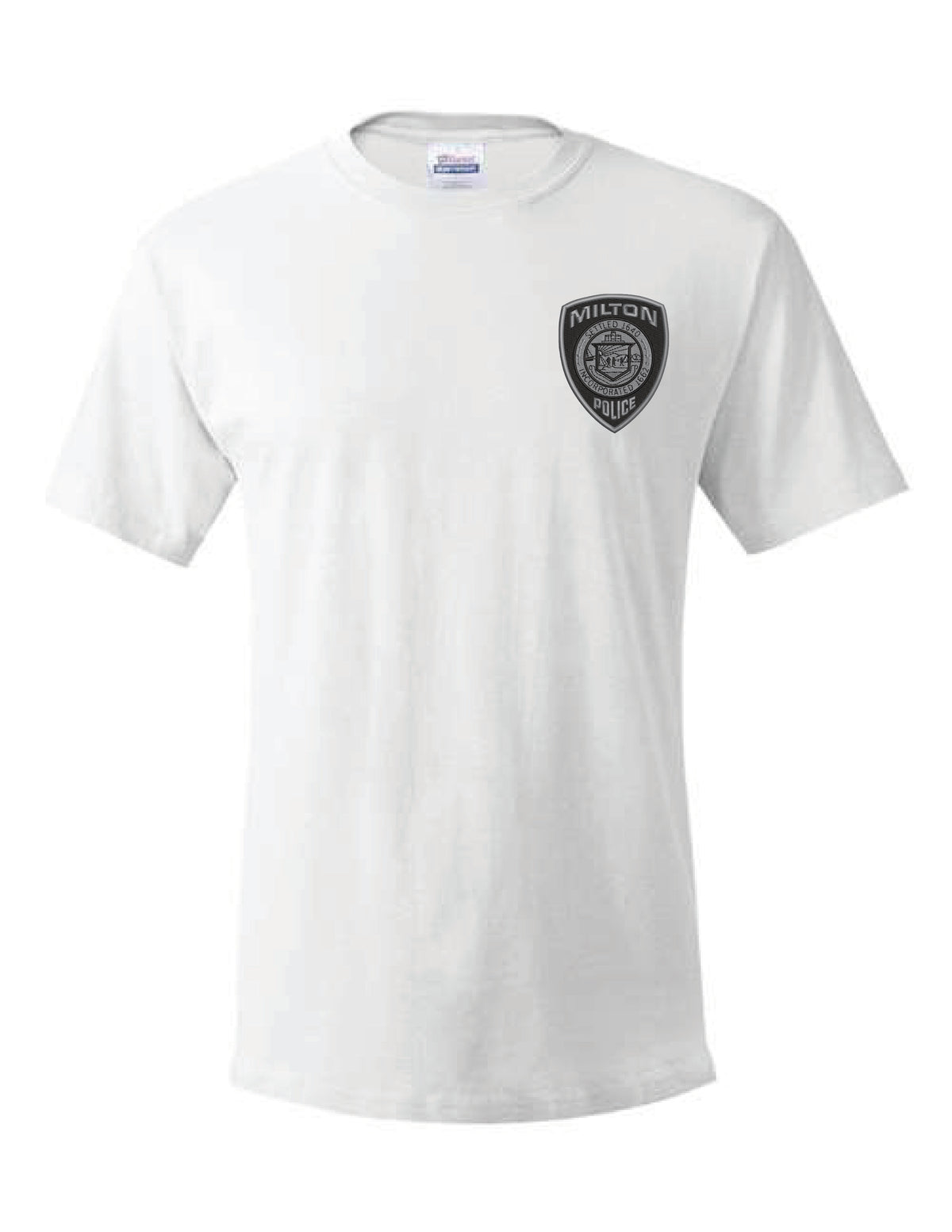 Milton Police: Hanes Adult Unisex T-Shirt
