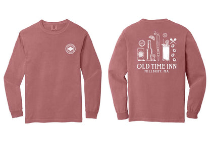Millbury Old Time Inn: Comfort Colors Long Sleeve T-Shirt
