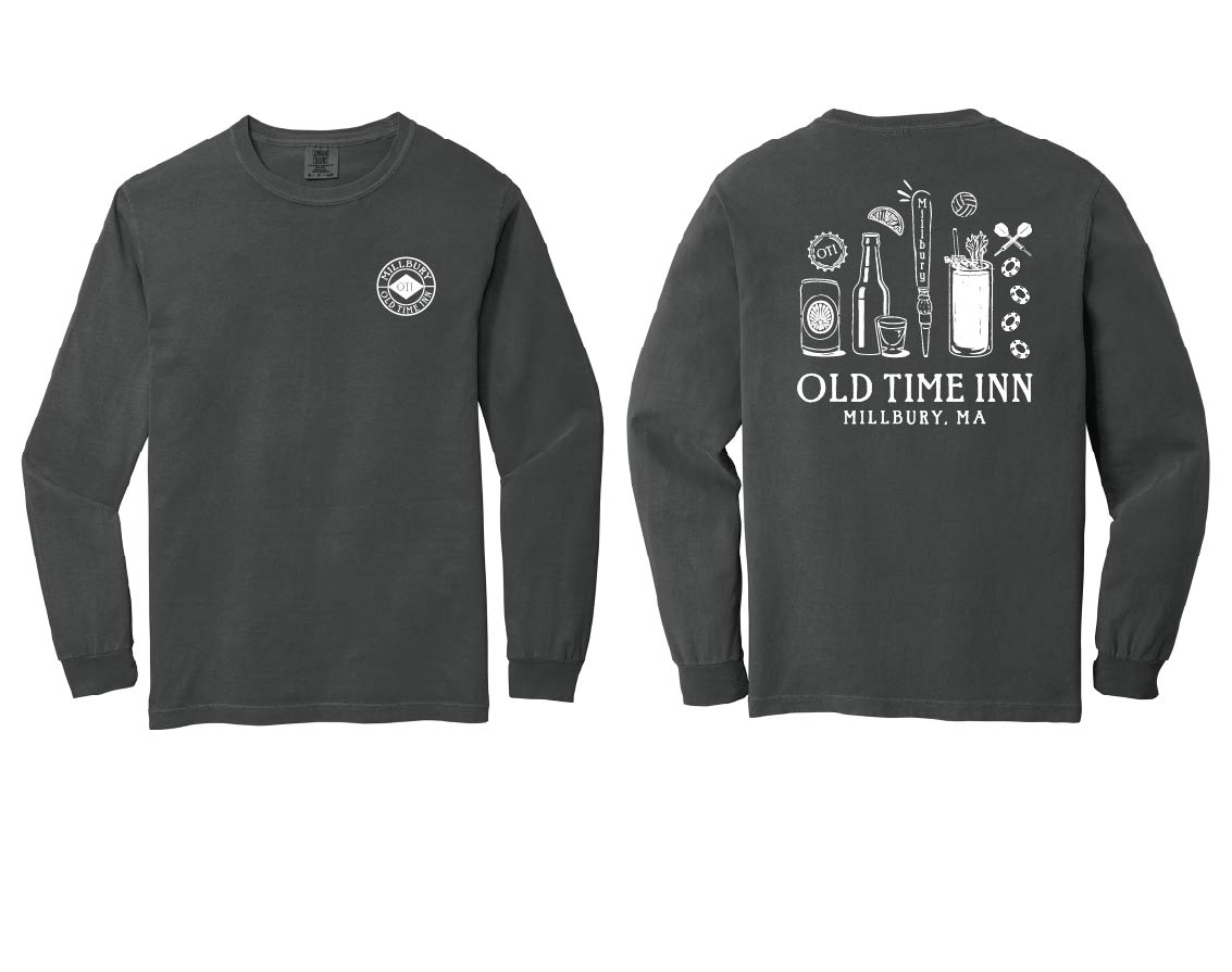 Millbury Old Time Inn: Comfort Colors Long Sleeve T-Shirt