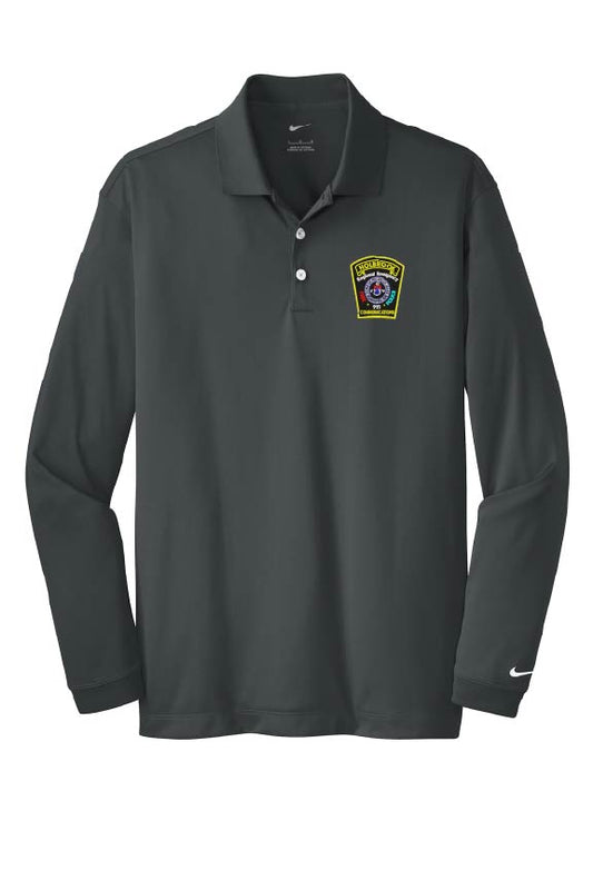 HRECC: Nike Long Sleeve Dri-FIT Stretch Tech Polo *TALL SIZES AVAILABLE*