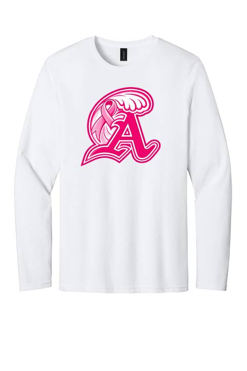 AYF&C: Gildan Long Sleeve Breast Cancer Awareness T-Shirt
