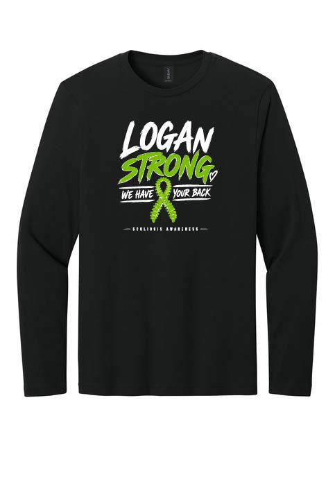 Logan Strong: Logan Strong Long Sleeve T-Shirt