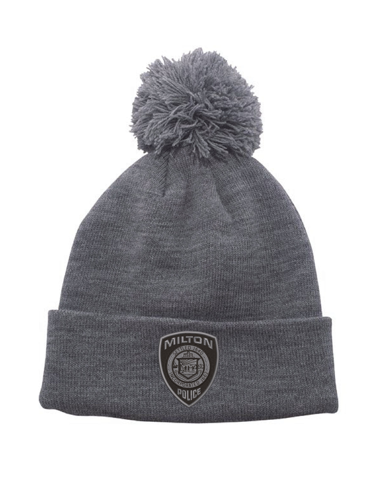 Milton Police: Pom Beanie