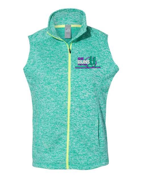 She Runs This Town: J America Women’s Cosmic Fleece Vest