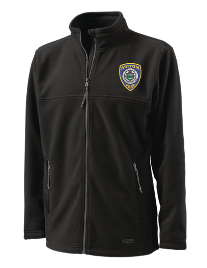 Milton Police: Charles River Men's Full Zip Fleece Jacket