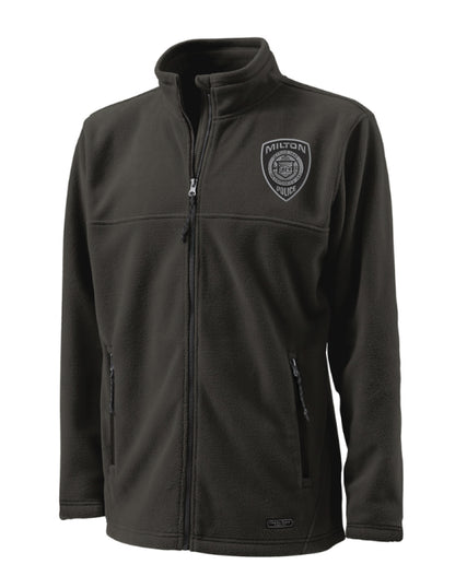 Milton Police: Charles River Men's Full Zip Fleece Jacket