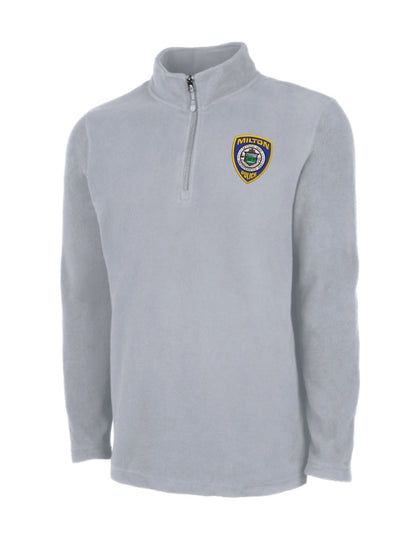 Milton Police: Men's Fleece Quarter-Zip Pullover