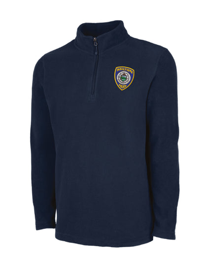 Milton Police: Men's Fleece Quarter-Zip Pullover