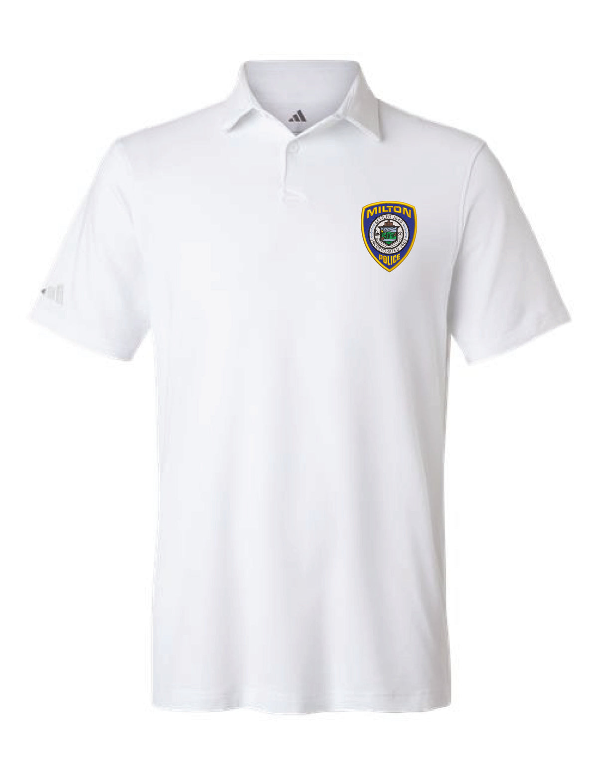 Milton Police: Adidas Men's Blended Polo