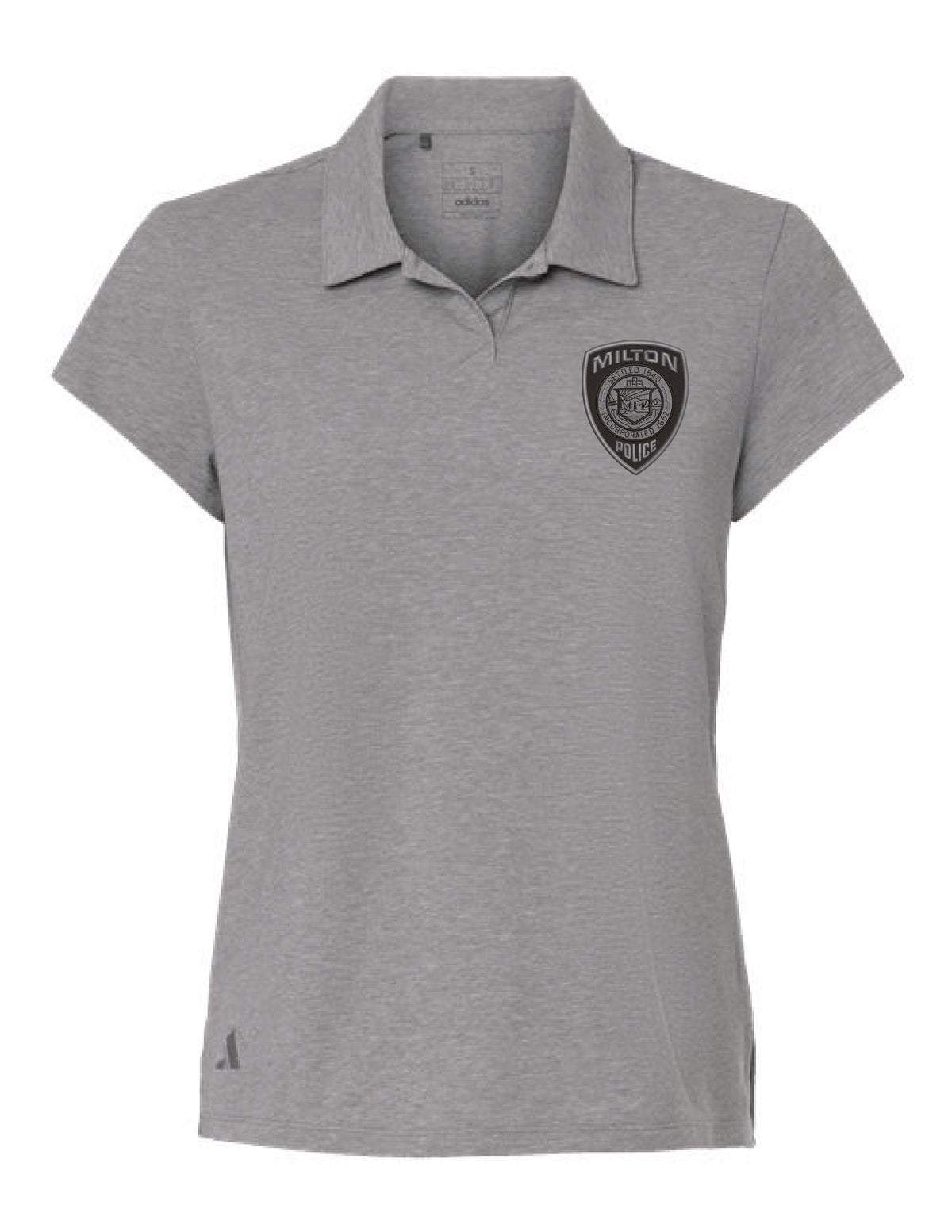 Milton Police: Adidas Women's Blended Polo
